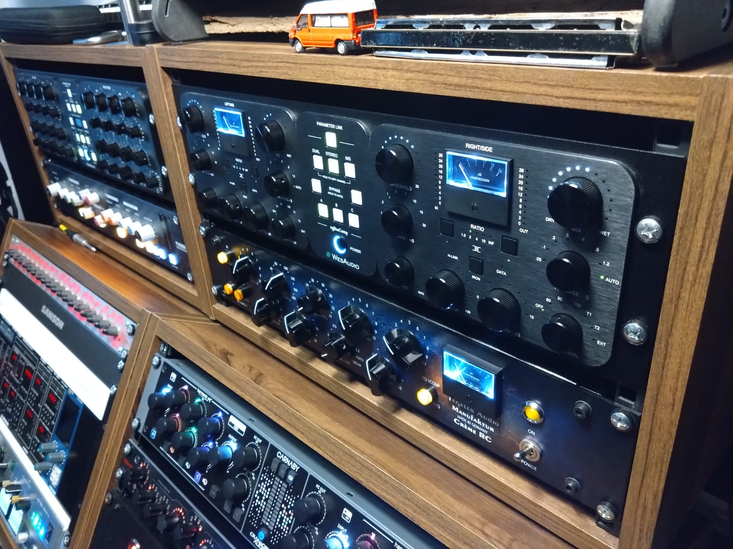 Studio equipment rack
